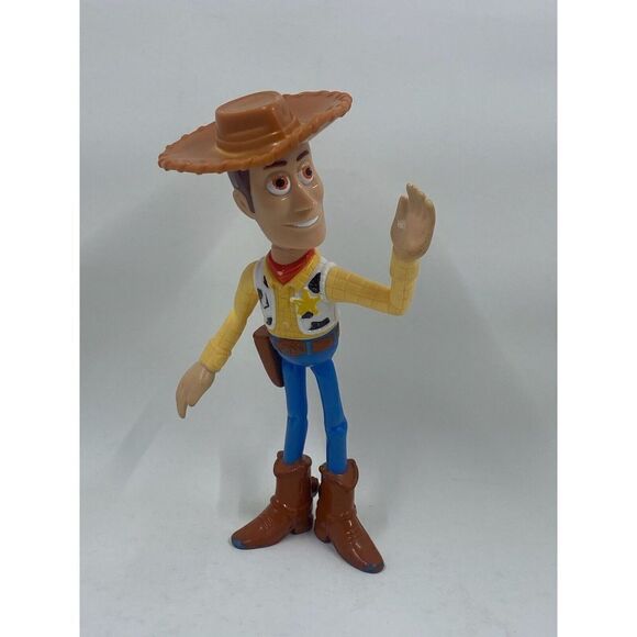 Disney Toy Story 2 McDonalds Woody 5.5" Loose Figure McDonalds 1999 Cake Topper - Picture 1 of 5